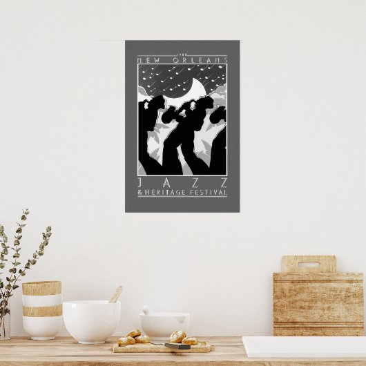 Vintage Poster Jazz (Küche)