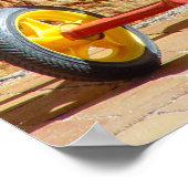 Vintage Poster Kinderfahrrad (Ecke)