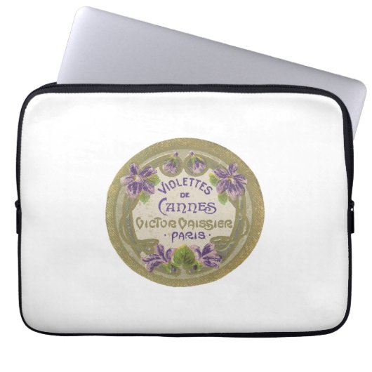 Vintage Poster Laptopschutzhülle (Vorderseite)