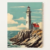 Vintage Poster Lighthouse Planer (Rückseite)
