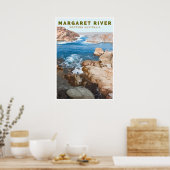 Vintage Poster - Margaret River, Western Australie (Küche)
