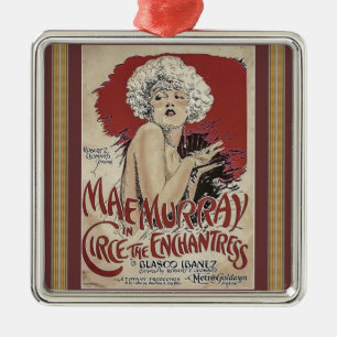 Vintage Poster Metal Ornament