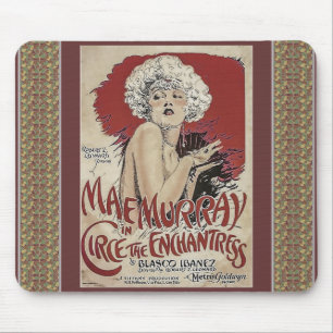 Vintage Poster Mouse Pad Mousepad