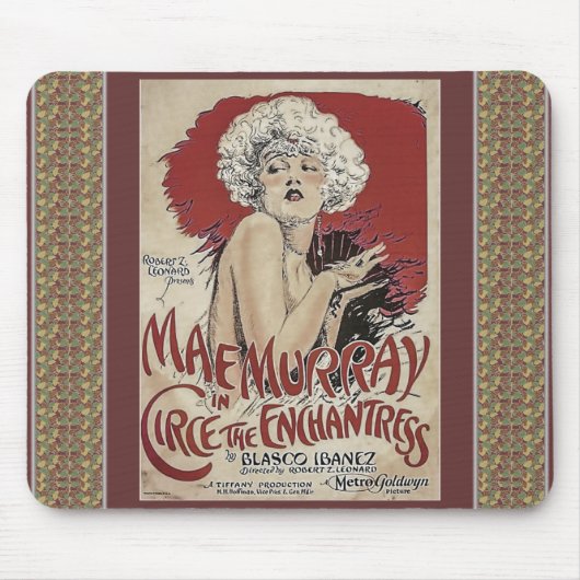 Vintage Poster Mouse Pad Mousepad (Vorne)