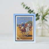 Vintage Poster, Peak Freans Polo Biscuits Postkarte (Stehend Vorderseite)