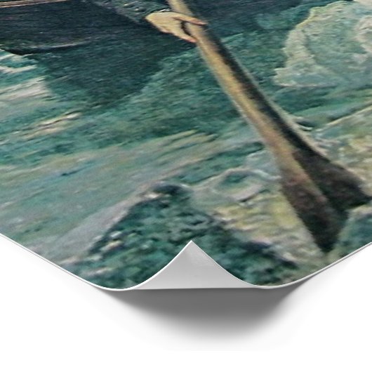 Vintage Poster Planet der Affen (Ecke)