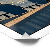 Vintage-Poster Poster (Ecke)