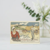 Vintage Poster Postkarten - Bauern (Stehend Vorderseite)