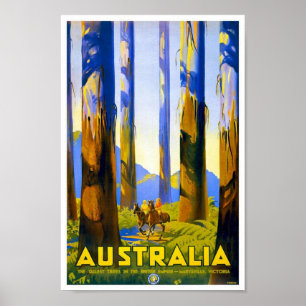 Vintage Poster Print Au