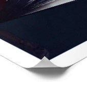 Vintage Poster Print Canada Train (Ecke)