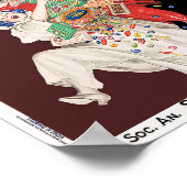 Vintage Poster Print: Cioccolato - Schokolade (Ecke)