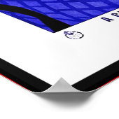 Vintage Poster Print Invernali Val D'Aosta Italien (Ecke)