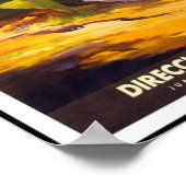 Vintage Poster Print Mexico (Ecke)