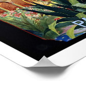 Vintage Poster Print Palermo Sizilien (Ecke)