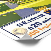 Vintage Poster Print Paris (Ecke)