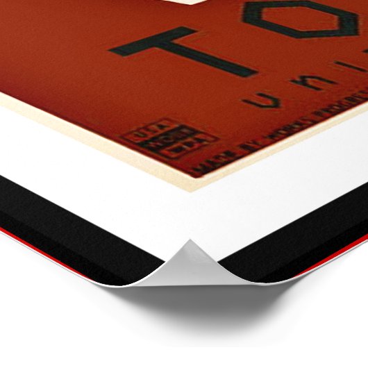 Vintage Poster Printwerbung Amercia Montana (Ecke)