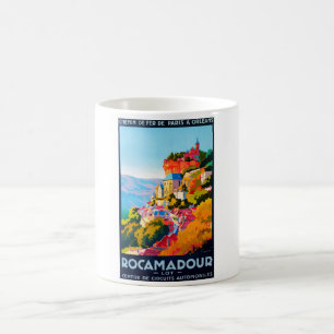 Vintage Poster - Rocamadour Kaffeetasse