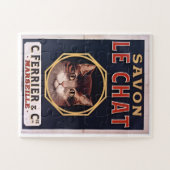 "Vintage poster Savon Le Chat" Puzzle (Horizontal)