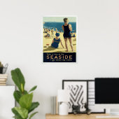 Vintage Poster - Seaside (Heimbüro)