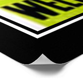 Vintage Poster Soccer Retro (Ecke)