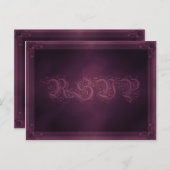 Vintage Poster Style Lila UAWG Postkarte (Vorne/Hinten)