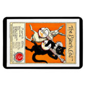 Vintage Poster: The Black Cat, 1896 Magnet (Horizontal)