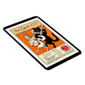Vintage Poster: The Black Cat, 1896 Magnet (Rechte Seite)