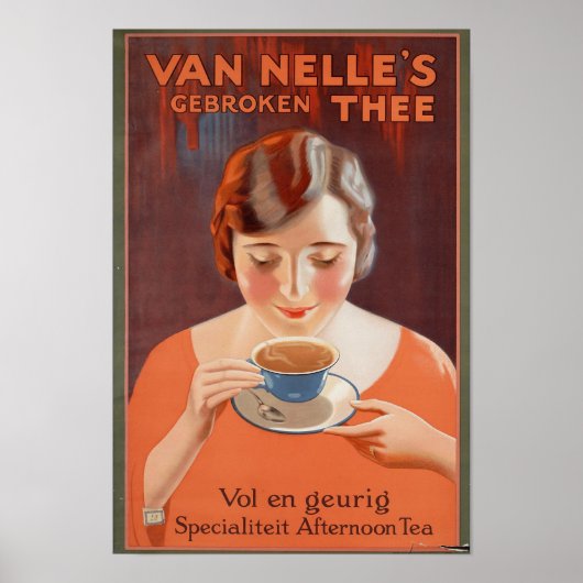 Vintage Poster, Trinkweibchen Poster (Vorne)