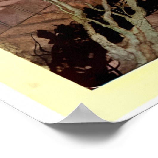 Vintage Poster Unser Garten (Ecke)