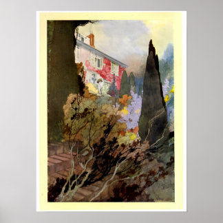 Vintage Poster Unser sentimentaler Garten