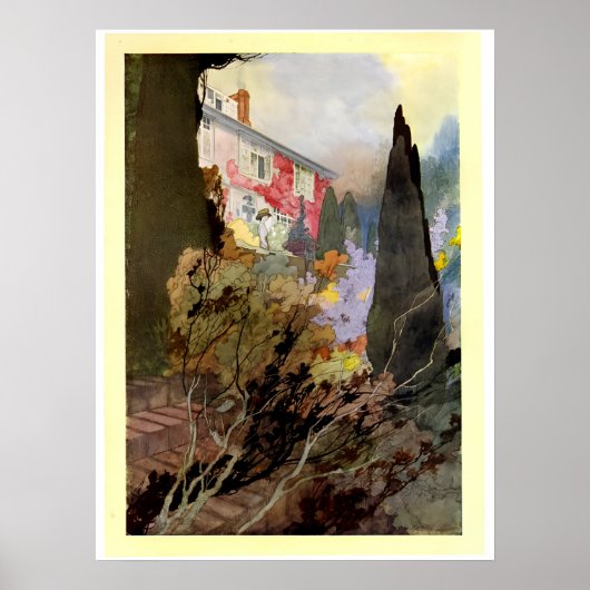 Vintage Poster Unser sentimentaler Garten (Vorne)