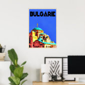 Vintage Poster von Bulgarien (Heimbüro)