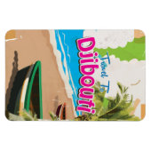 Vintage-Poster von Dschibuti Magnet (Horizontal)