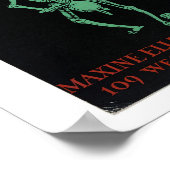 Vintage Poster von Marlowes Doktor Faustus (Ecke)