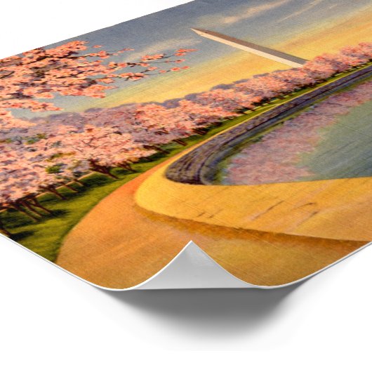 Vintage Poster, Washington DC Poster (Ecke)