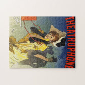 Vintage Poster-Werbespots Malerei Puzzle (Horizontal)