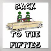 Vintage Poster zurück zu den Fünfzigern1 (Vorne)