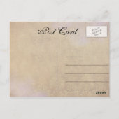 Vintage Postkarte (Rückseite)