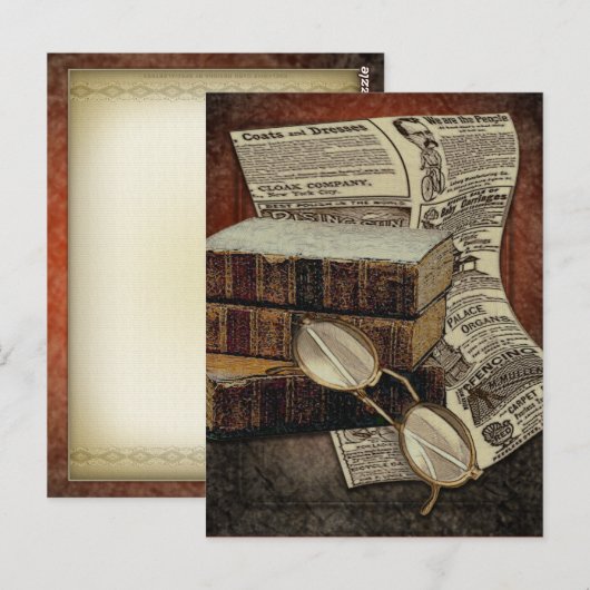 Vintage Postkarte (Vorne/Hinten)