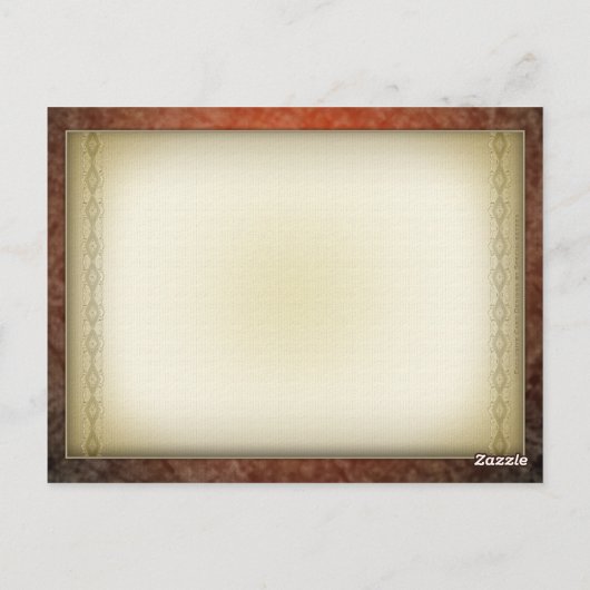 Vintage Postkarte (Rückseite)