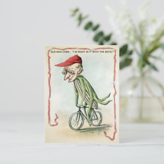 Vintage Postkarte (Stehend Vorderseite)