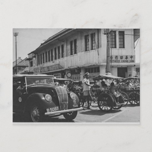 Vintage Postkarte (Vorderseite)
