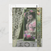 Vintage Postkarte (Vorne/Hinten)