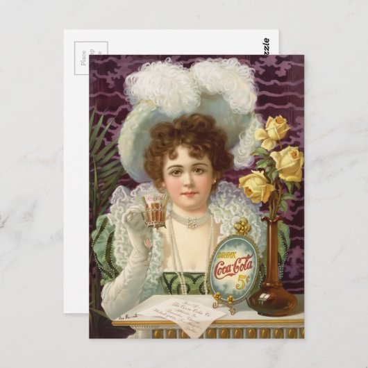 Vintage Postkarte (Vorne/Hinten)