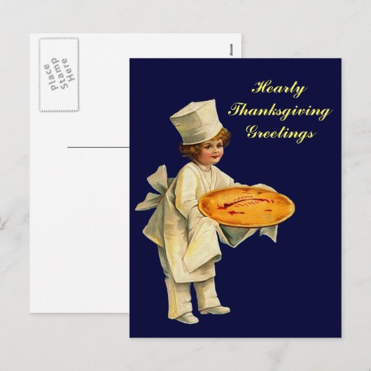 Vintage Postkarte (Vorne/Hinten)