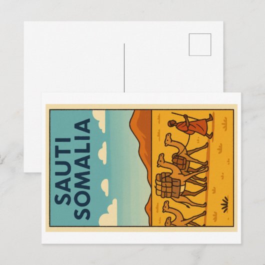 Vintage Postkarte - (Vorne/Hinten)