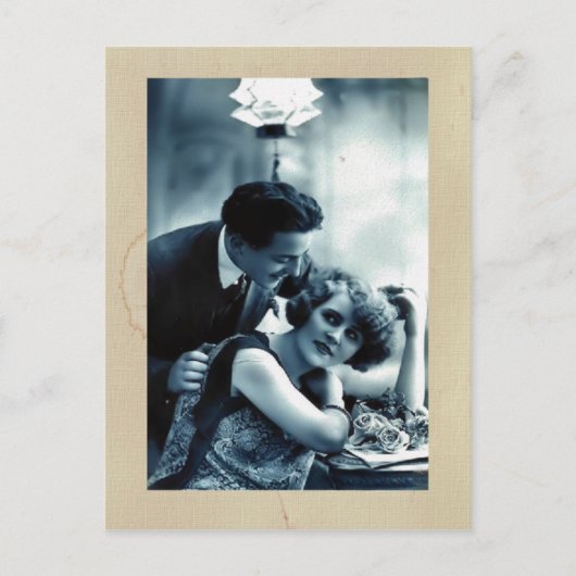 Vintage Postkarte (Vorderseite)