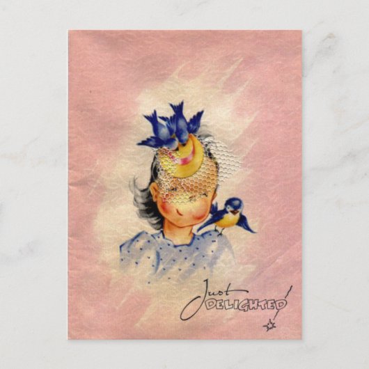 Vintage Postkarte (Vorderseite)