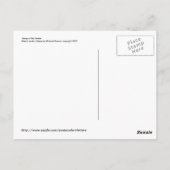Vintage Postkarte (Rückseite)