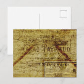 Vintage Postkarte (Vorne/Hinten)